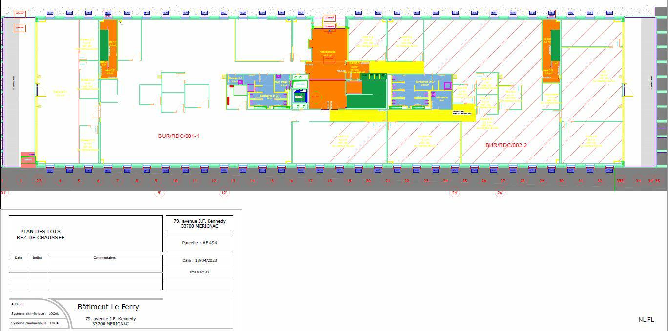 Bureau Mérignac 534m² Location bureau Mérignac Gironde OLBUR2313648 14